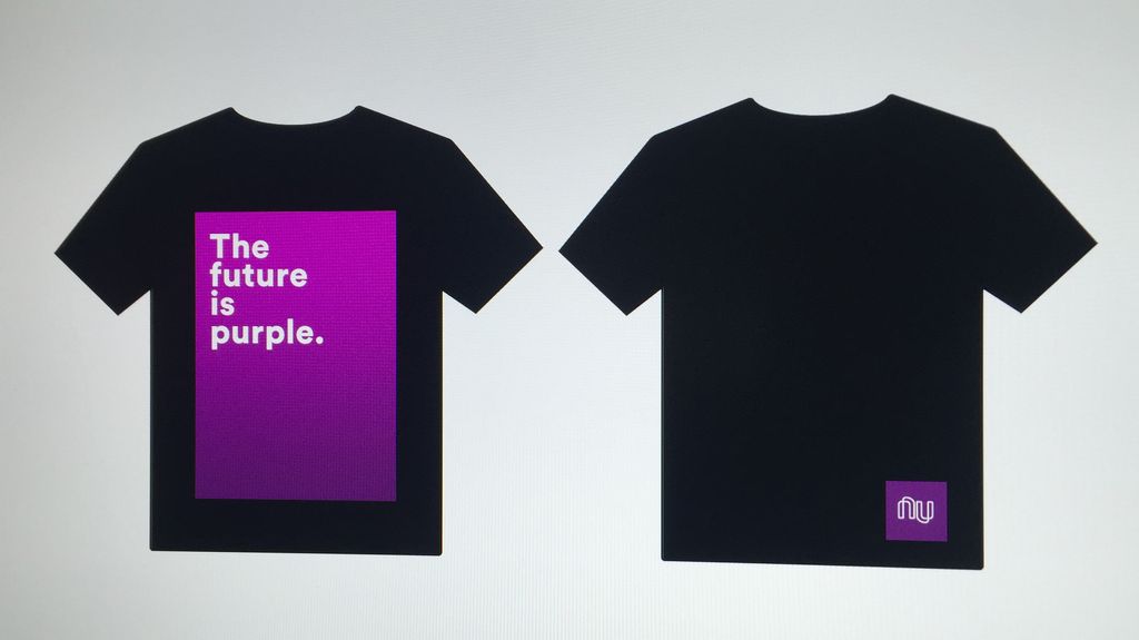 The Future is Purple t-shirt
