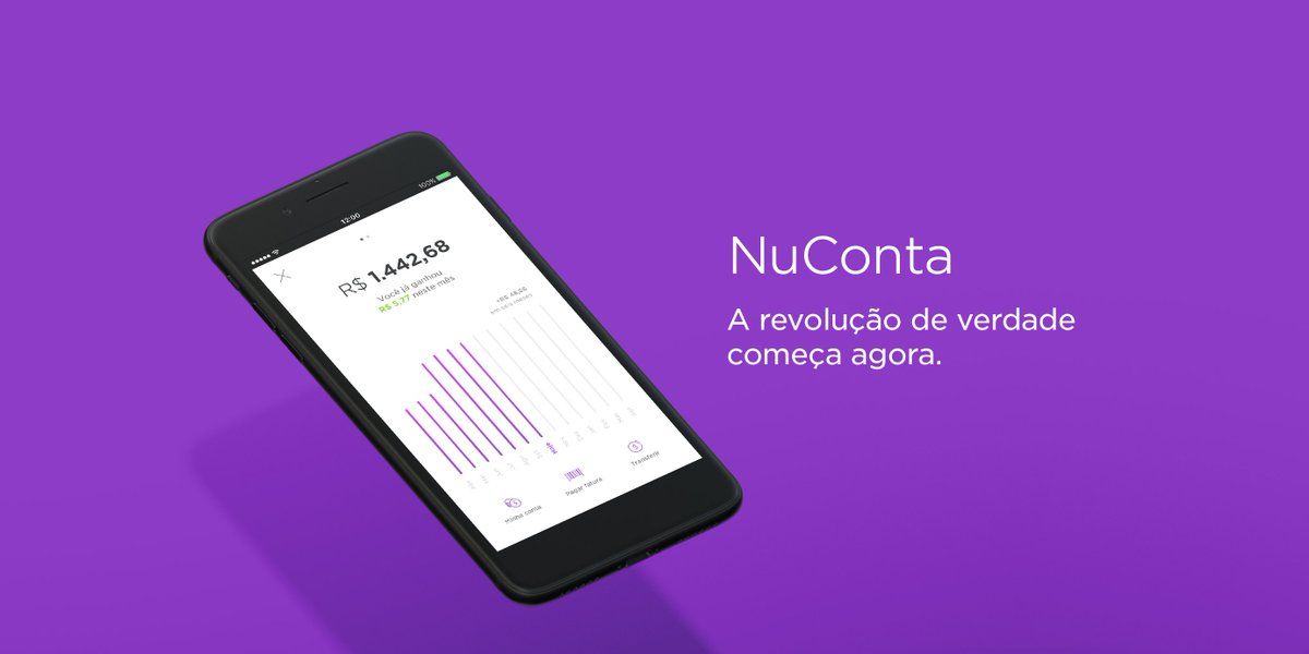 NuConta launch